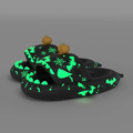 Glow Shark Slippers