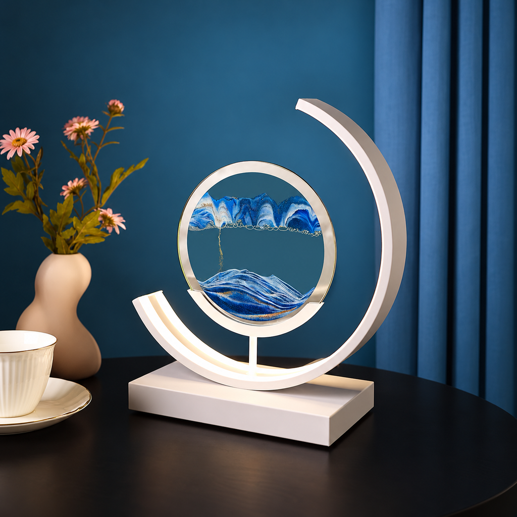 Moving Sand Art Lamp