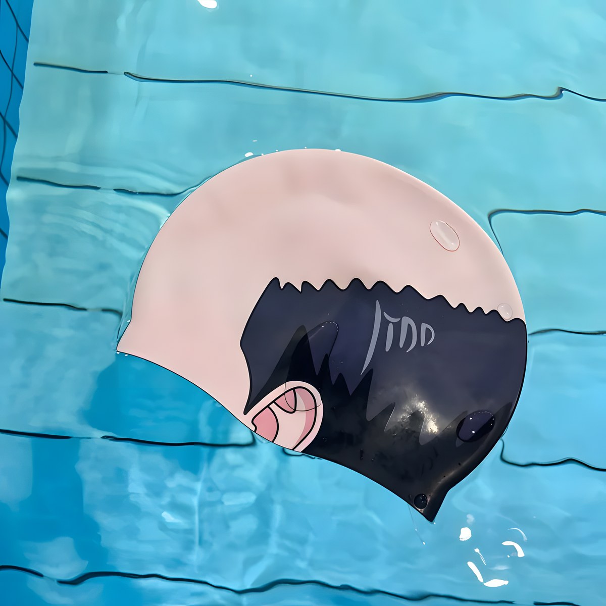 Bald Head Swim Cap