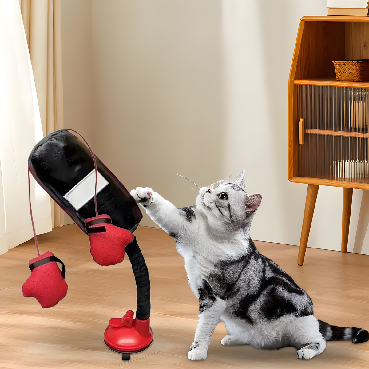 Cat Boxing Toy