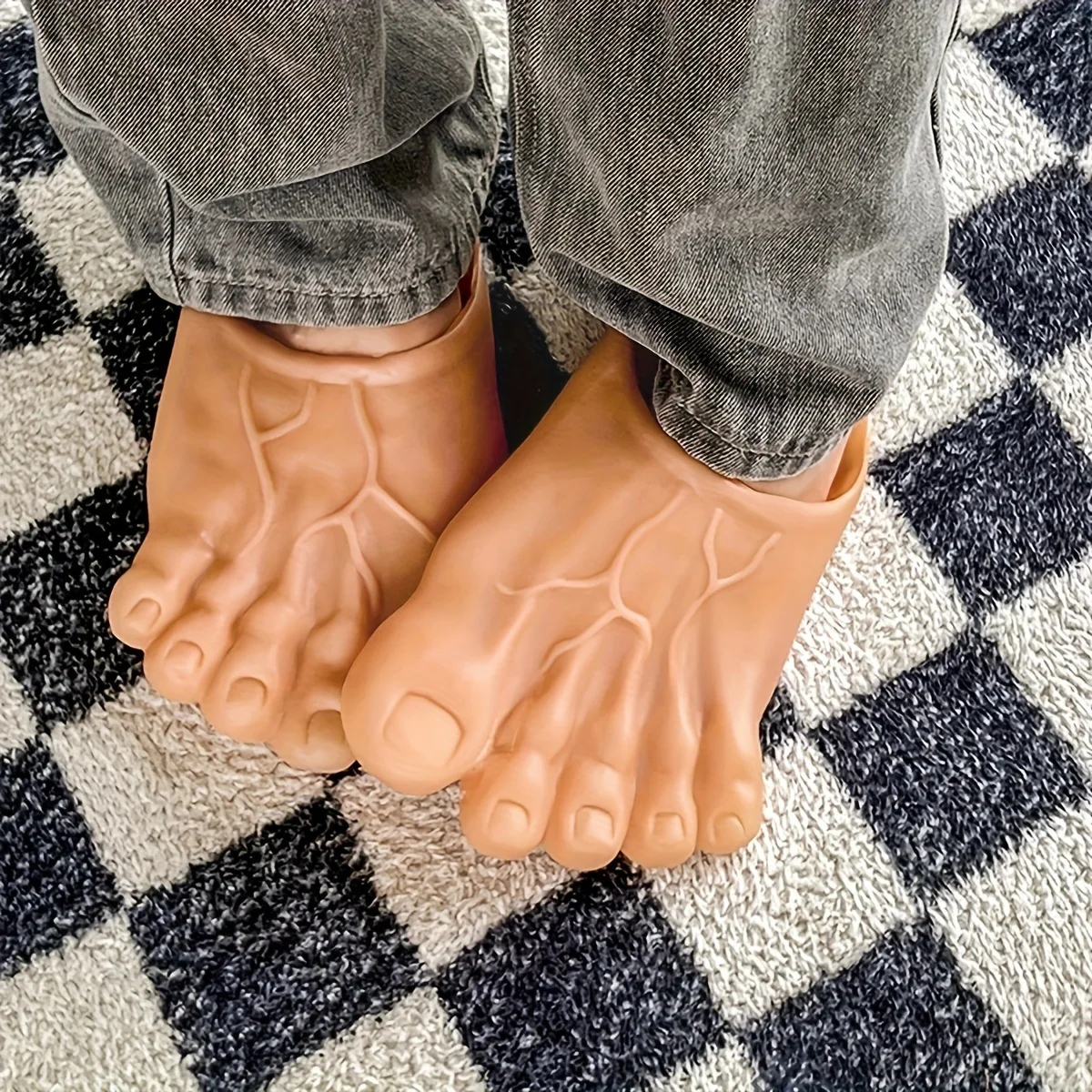 Giant Barefoot Slippers