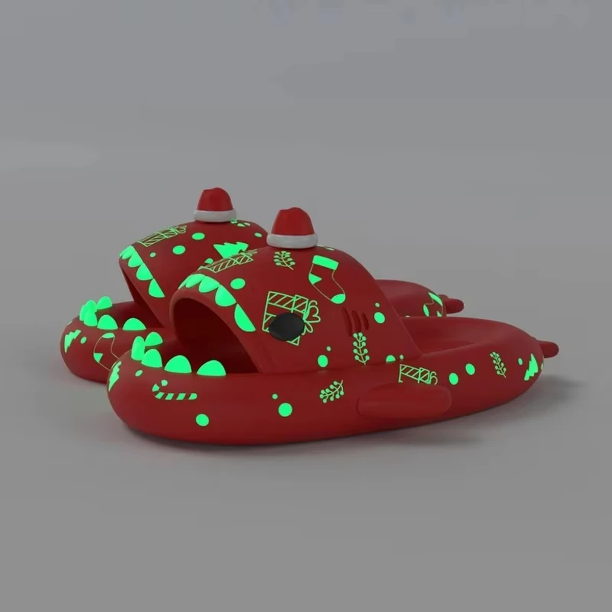 Glow Shark Slippers