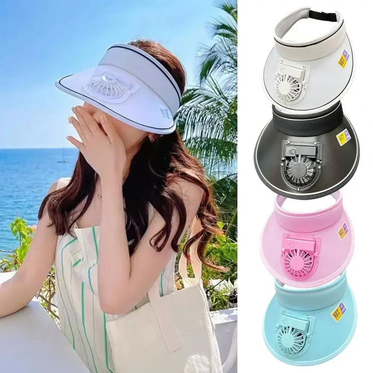 Fan Visor Hat