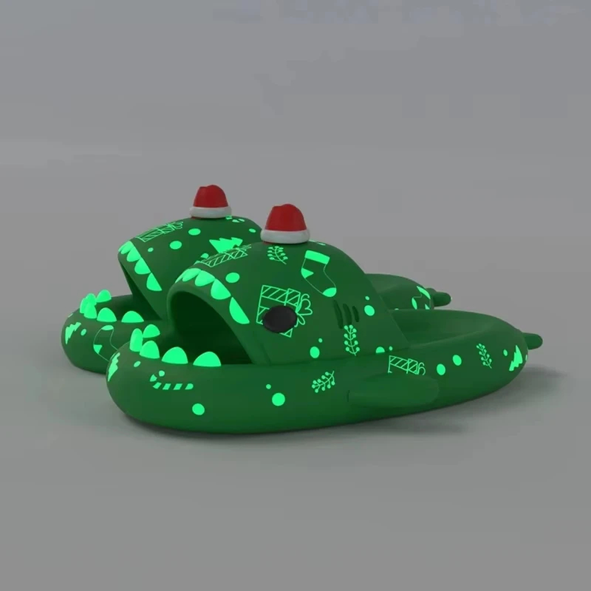 Glow Shark Slippers