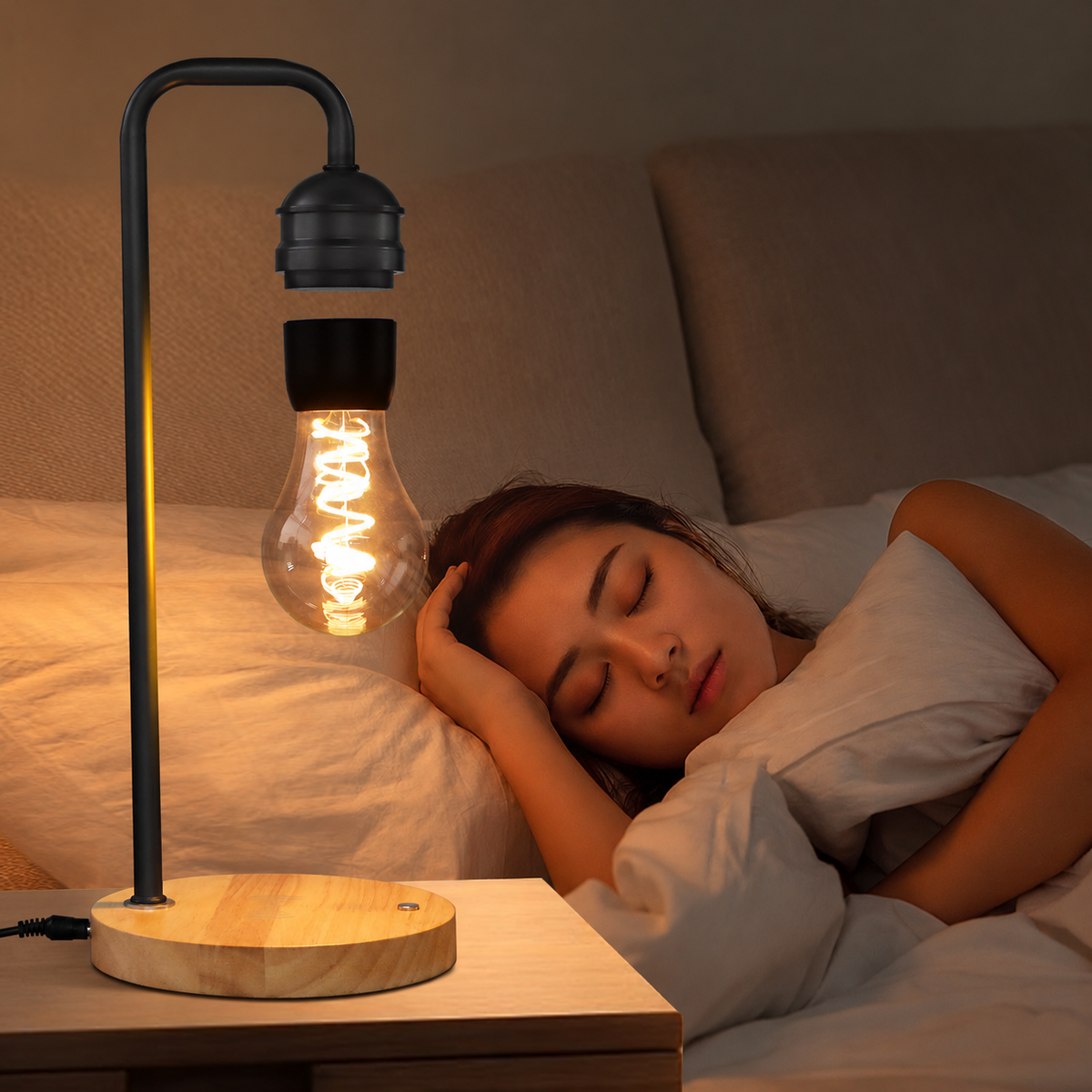 Floating Bulb Lamp