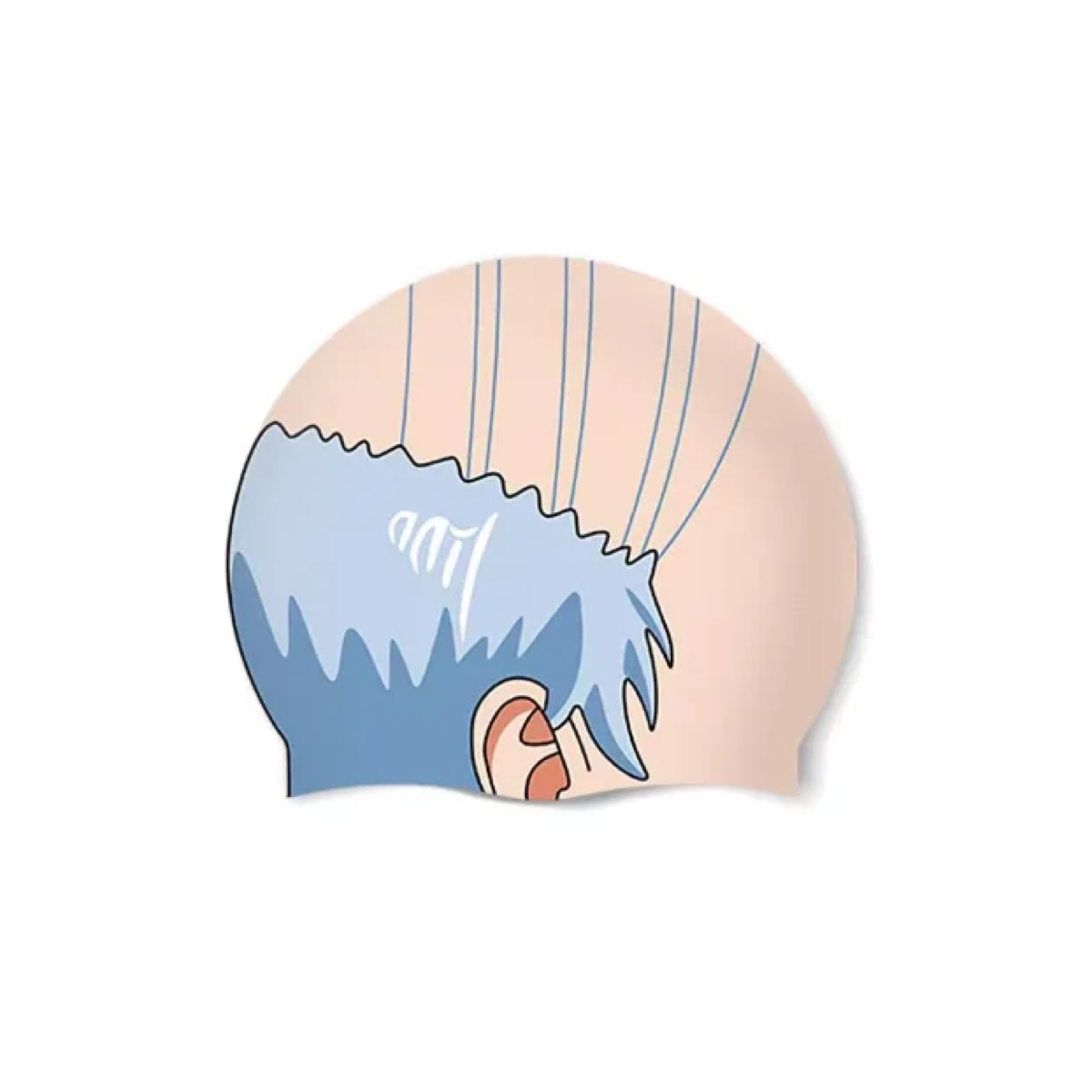 Bald Head Swim Cap
