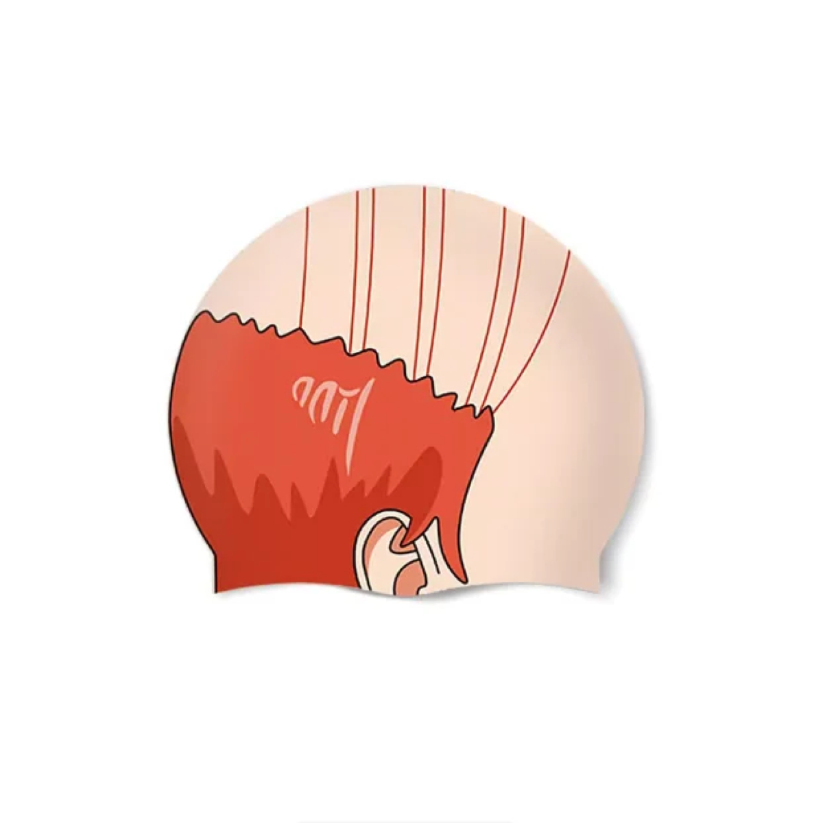 Bald Head Swim Cap